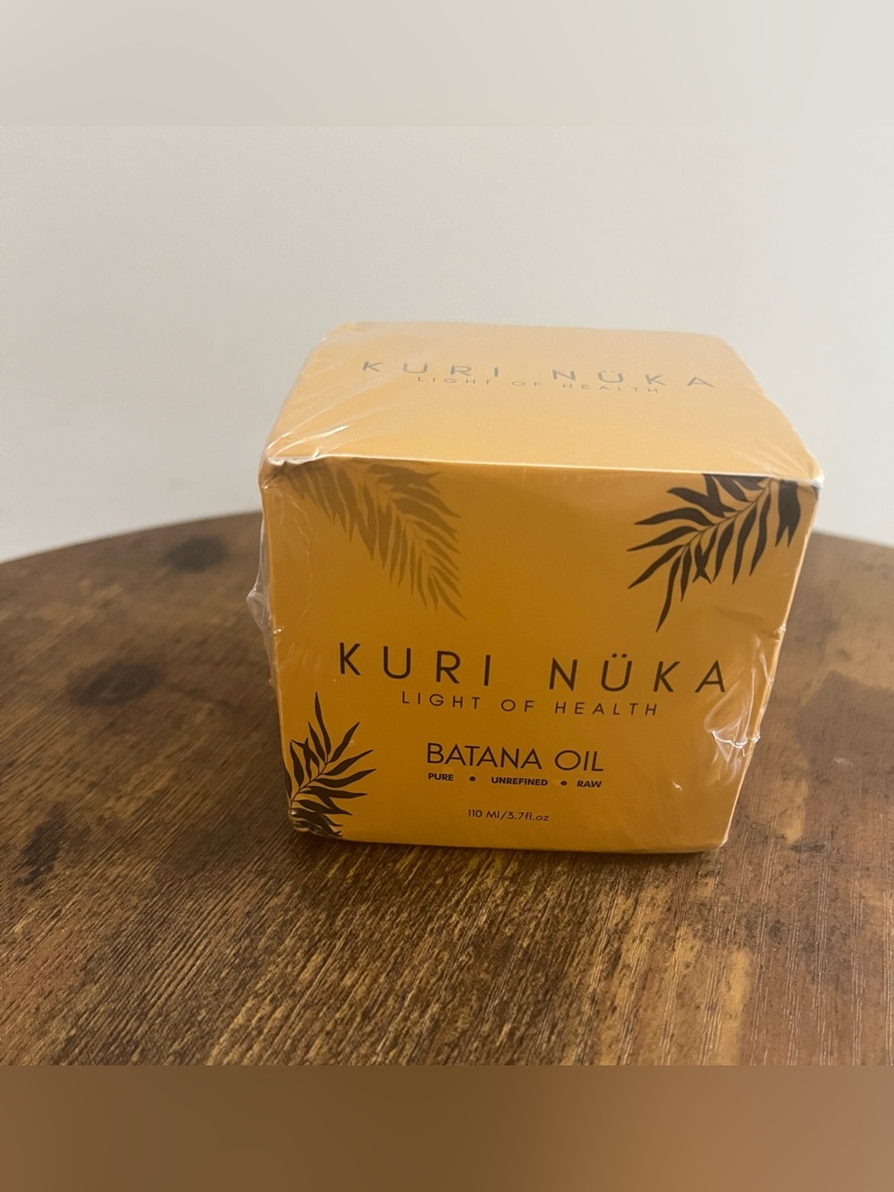 NWT Kuri Nüka Pure Unrefined Honduran Batana Oil 110ml